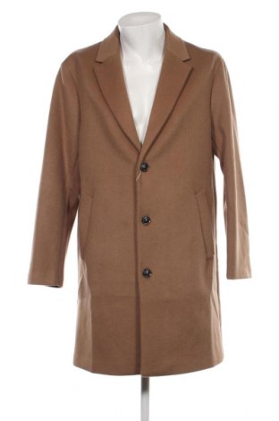 Мъжко палто Mango, Размер XL, Цвят Кафяв, Цена 130,80 лв.