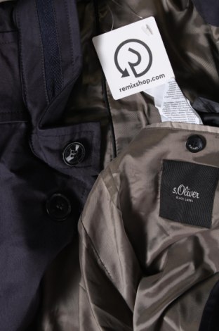 Мъжко палто S.Oliver Black Label, Размер M, Цвят Син, Цена 359,00 лв.