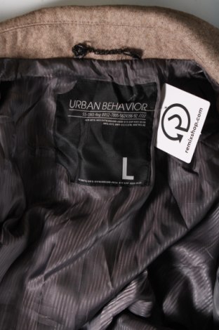 Palton de bărbați Urban Behavior, Mărime M, Culoare Bej, Preț 105,59 Lei