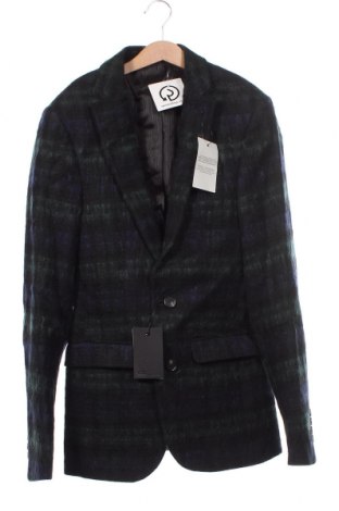 Ανδρικό σακάκι ASOS, Μέγεθος S, Χρώμα Μπλέ, Τιμή 10,64 €