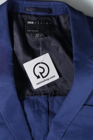 Pánske sako  ASOS, Veľkosť S, Farba Modrá, Cena  66,49 €