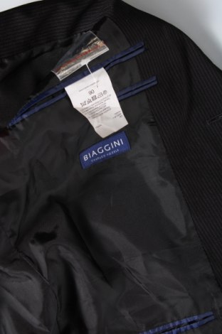 Ανδρικό σακάκι Biaggini, Μέγεθος M, Χρώμα Μαύρο, Τιμή 2,99 €
