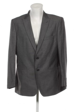 Ανδρικό σακάκι Dressmann, Μέγεθος XL, Χρώμα Γκρί, Τιμή 4,52 €