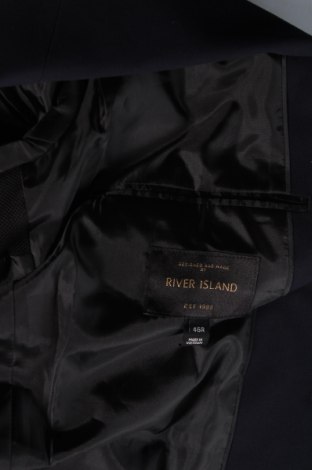 Pánske sako  River Island, Veľkosť M, Farba Modrá, Cena  9,31 €