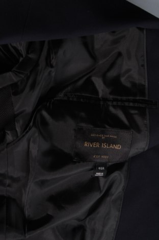 Męska marynarka River Island, Rozmiar M, Kolor Niebieski, Cena 55,01 zł