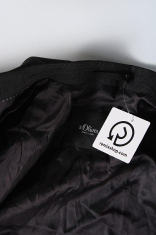 Pánske sako  S.Oliver Black Label, Veľkosť L, Farba Čierna, Cena  4,59 €