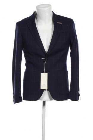 Мъжко сако Scotch & Soda, Размер S, Цвят Син, Цена 331,00 лв.