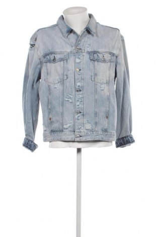 Herrenjacke Guess, Größe L, Farbe Blau, Preis 106,19 €