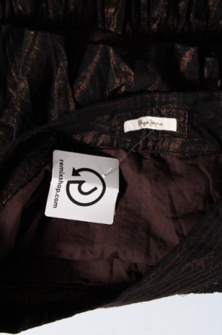 Пола Pepe Jeans, Размер S, Цвят Кафяв, Цена 17,55 лв.