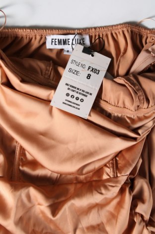 Šaty  Femme Luxe, Velikost S, Barva Béžová, Cena  582,00 Kč