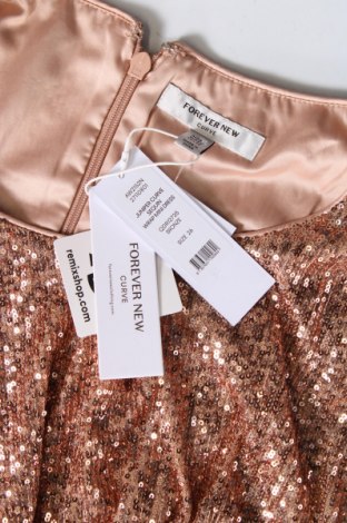 Šaty  Forever New, Veľkosť 4XL, Farba Zlatistá, Cena  89,38 €