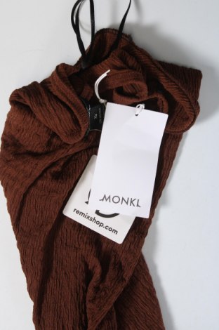 Kleid Monki, Größe XS, Farbe Braun, Preis 5,56 €