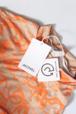 Kleid Monki, Größe L, Farbe Mehrfarbig, Preis 3,79 €