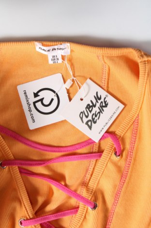 Kleid Public Desire, Größe S, Farbe Orange, Preis € 3,79