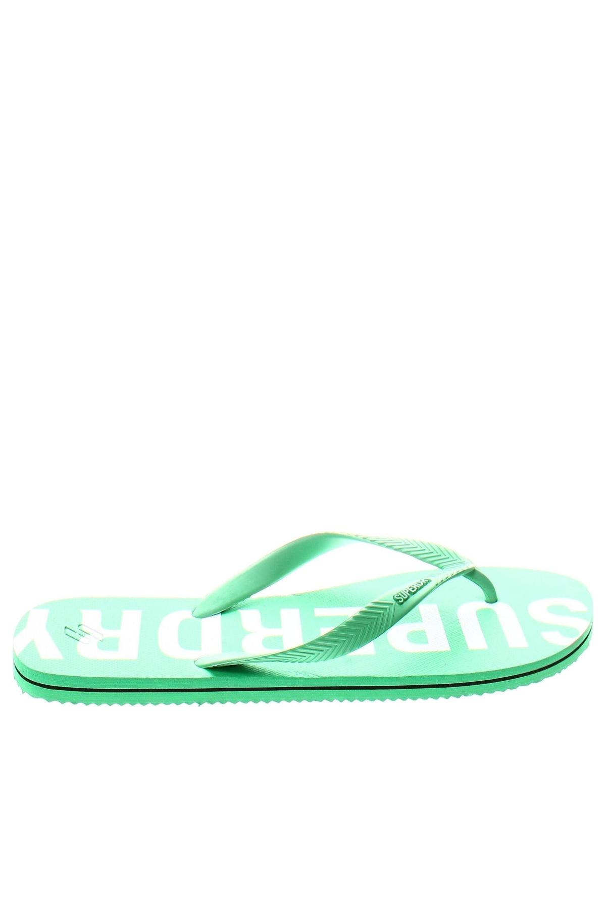 Γυναικείες παντόφλες Superdry, Μέγεθος 46, Χρώμα Πράσινο, Τιμή 9,12 €