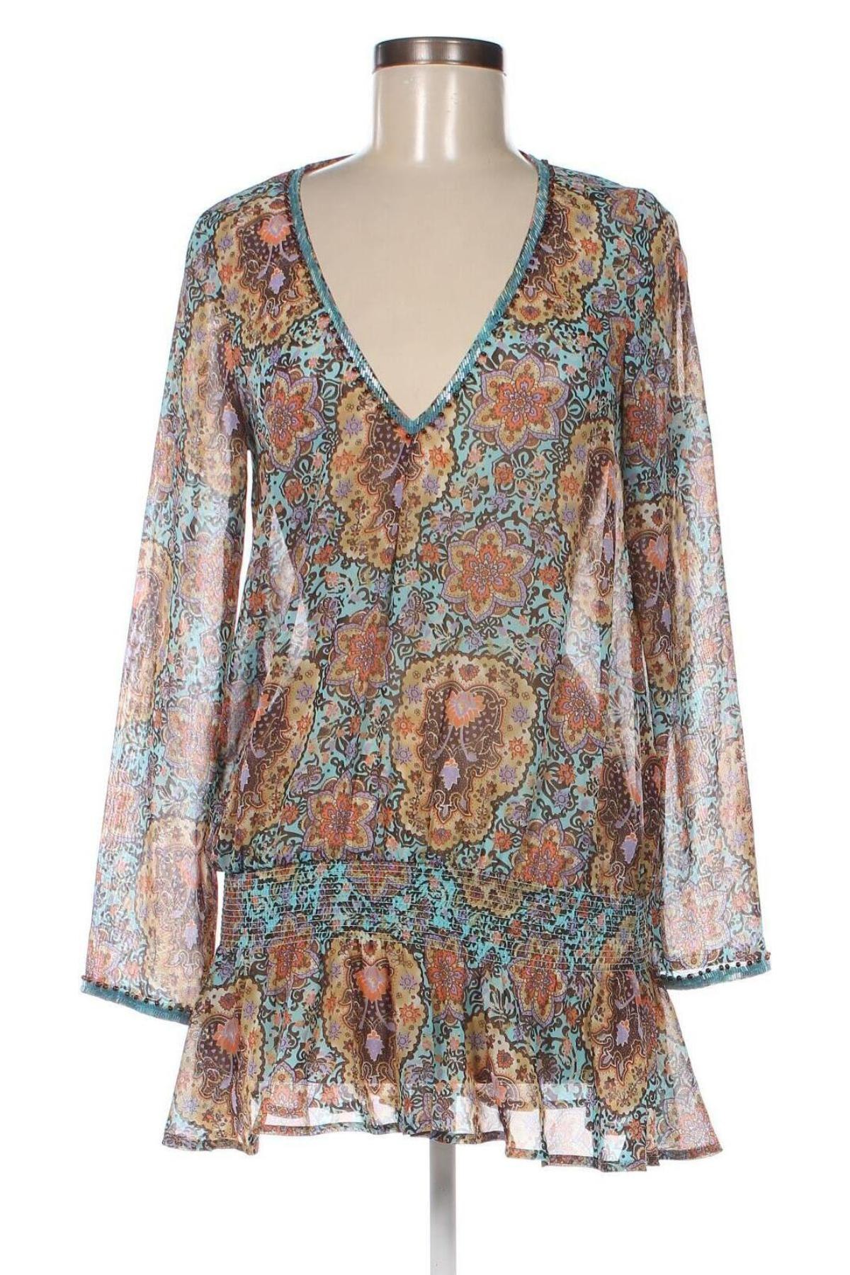 Дамска блуза Bella Ragazza, Размер S, Цвят Многоцветен, Цена 3,12 лв.