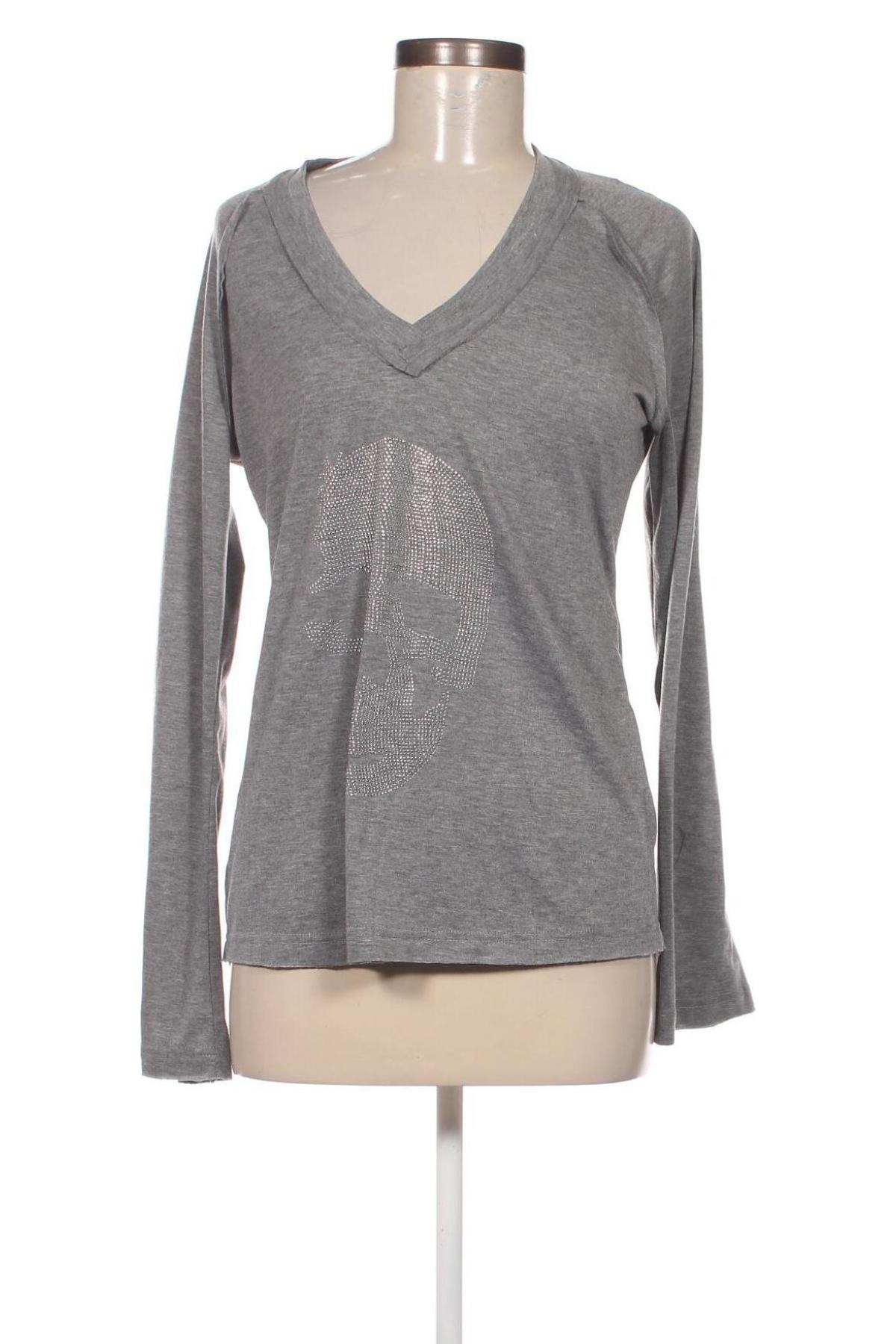 Γυναικεία μπλούζα ChicMe, Μέγεθος M, Χρώμα Γκρί, Τιμή 1,73 €
