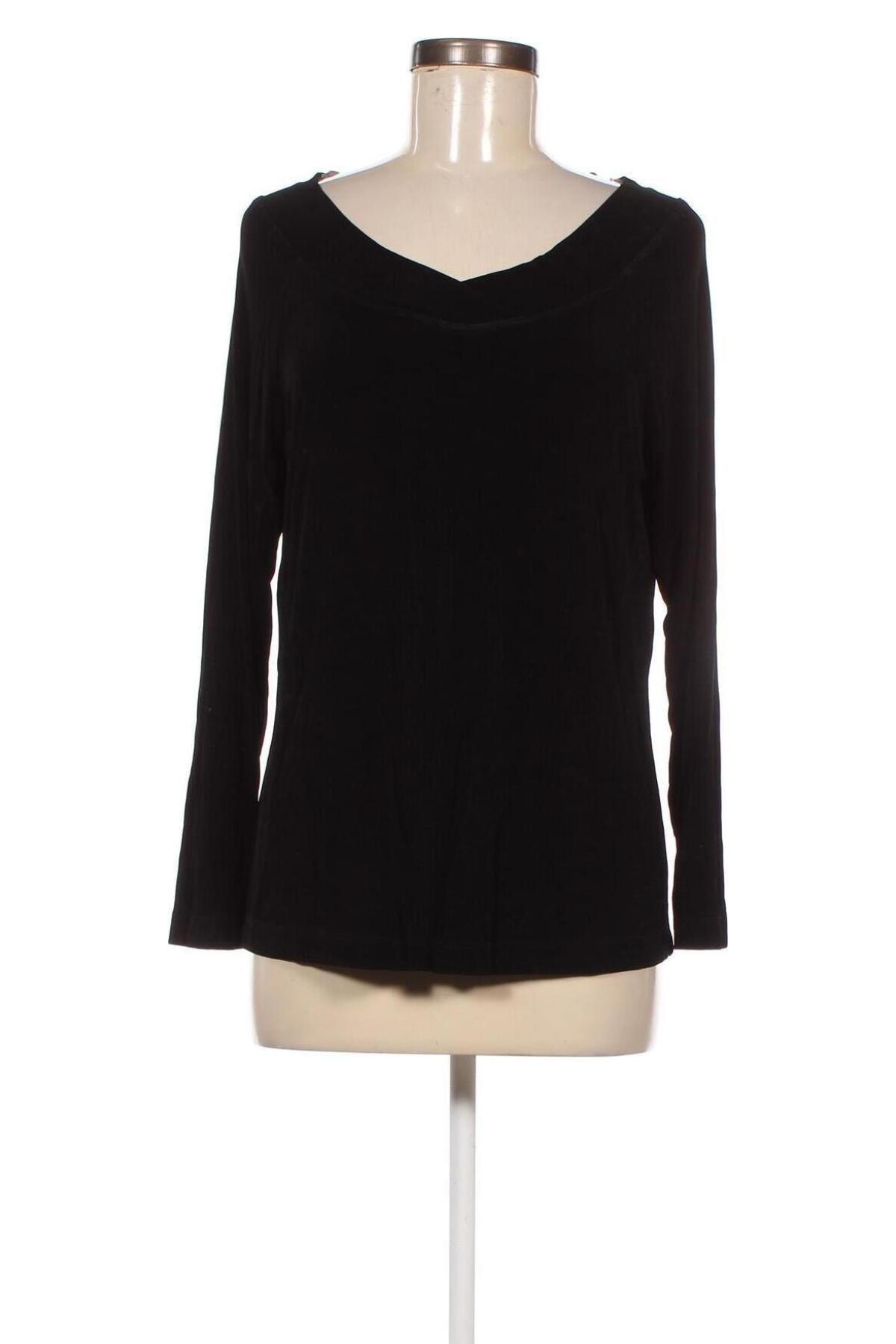 Γυναικεία μπλούζα Chico's, Μέγεθος L, Χρώμα Μαύρο, Τιμή 3,27 €