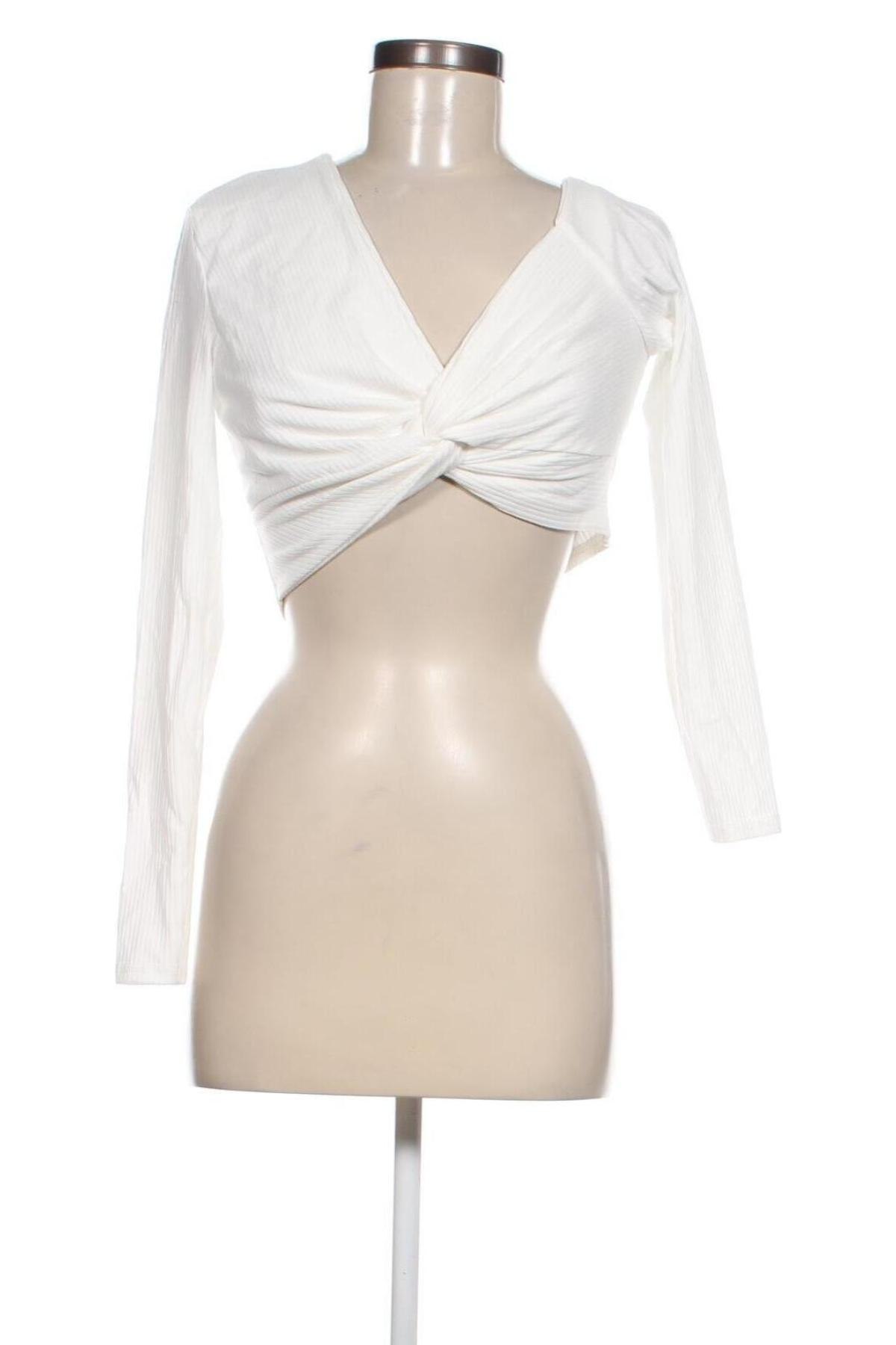 Дамска блуза Club L, Размер L, Цвят Бял, Цена 23,46 лв.