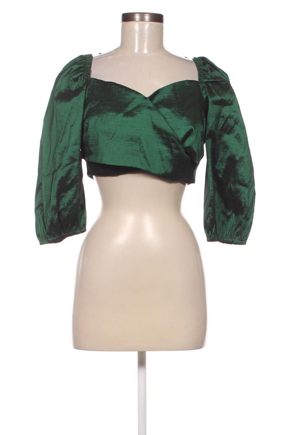 Γυναικεία μπλούζα Collective, Μέγεθος XL, Χρώμα Πράσινο, Τιμή 3,20 €