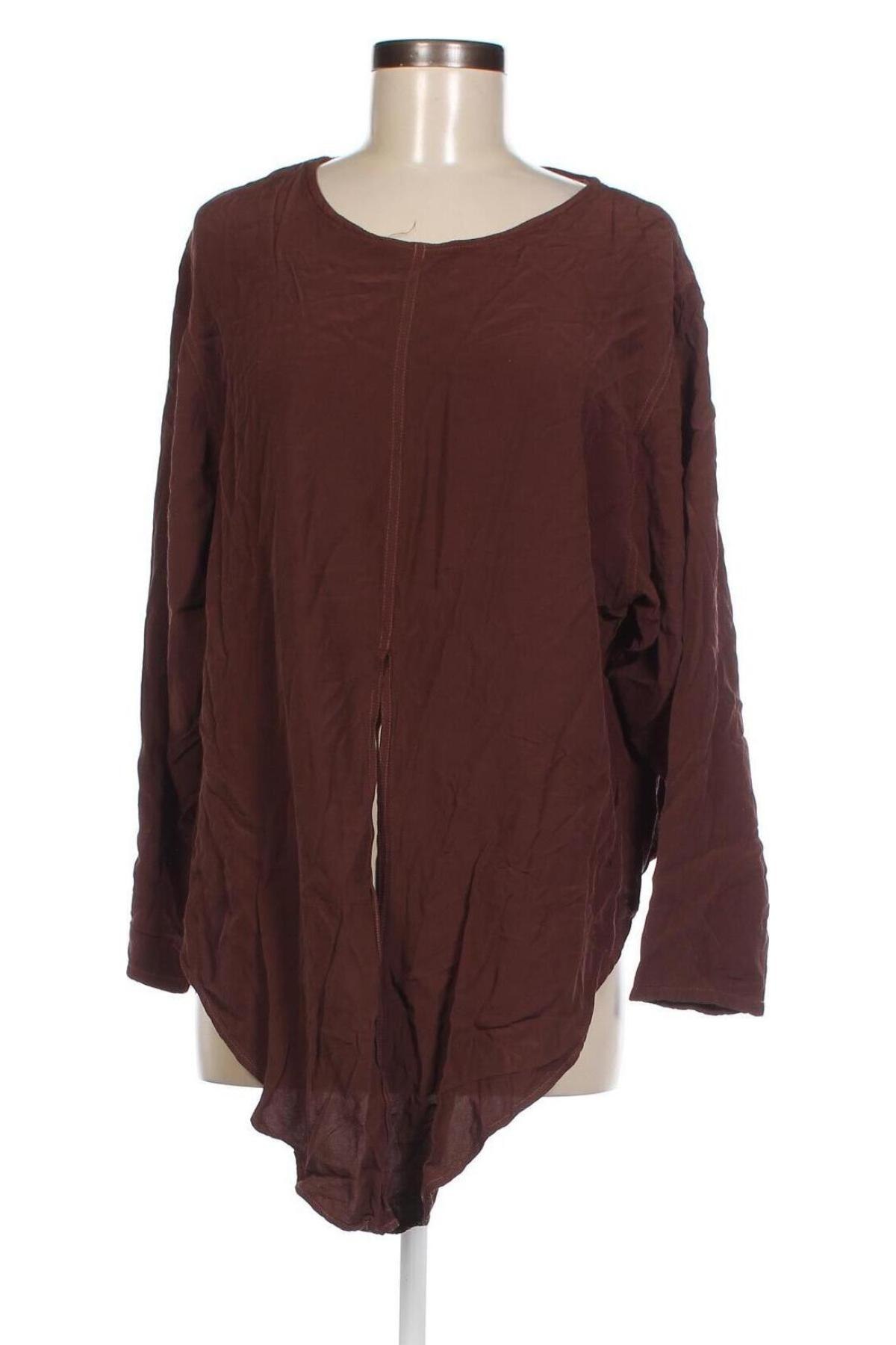 Дамска блуза, Размер M, Цвят Кафяв, Цена 3,80 лв.