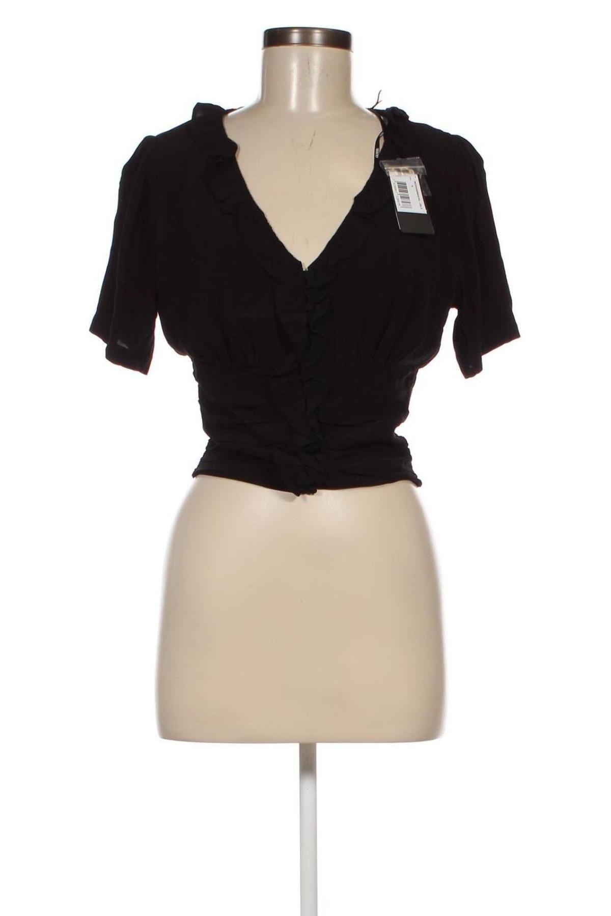 Дамска блуза Guess, Размер S, Цвят Черен, Цена 38,00 лв.