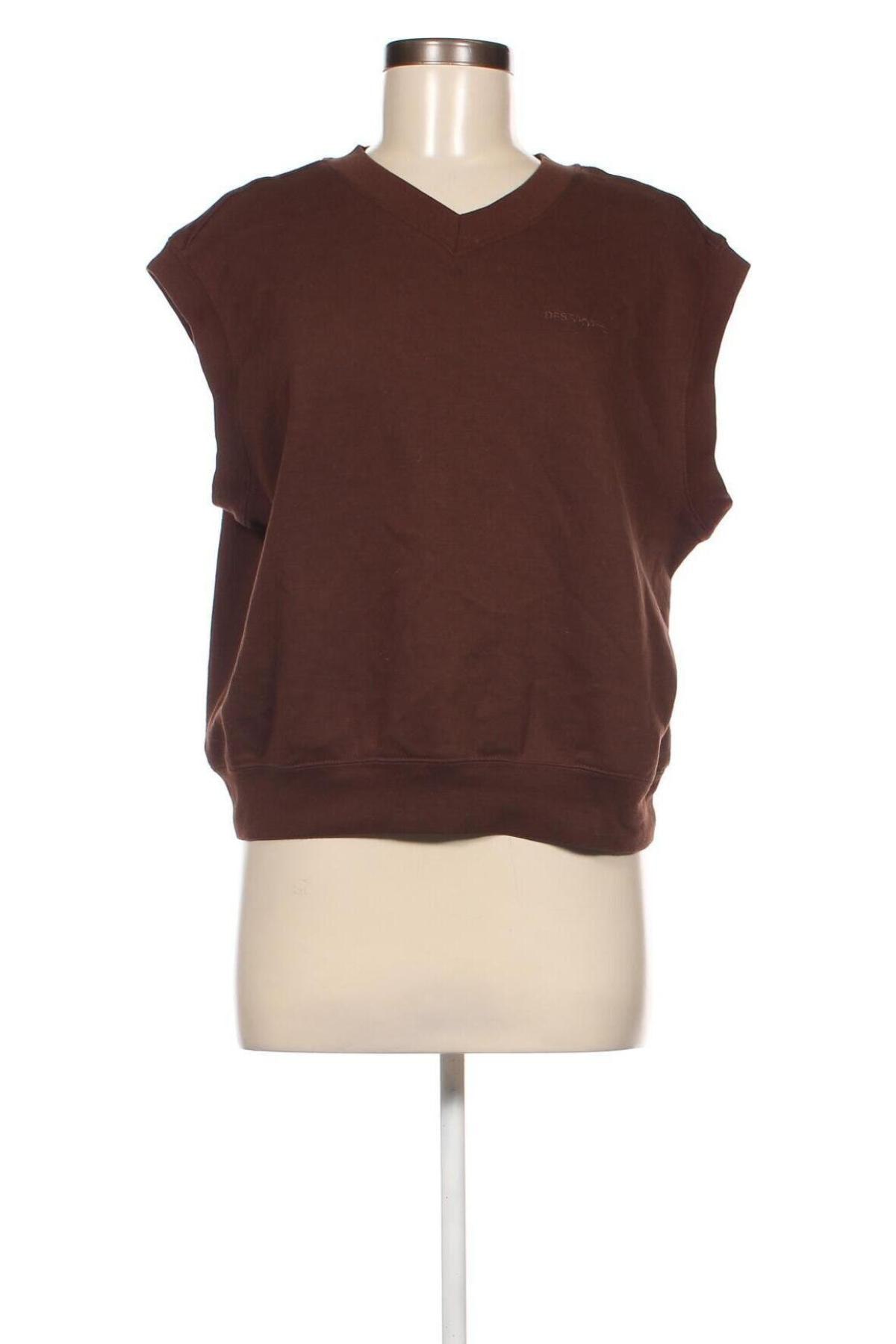 Дамска блуза H&M, Размер S, Цвят Кафяв, Цена 7,79 лв.