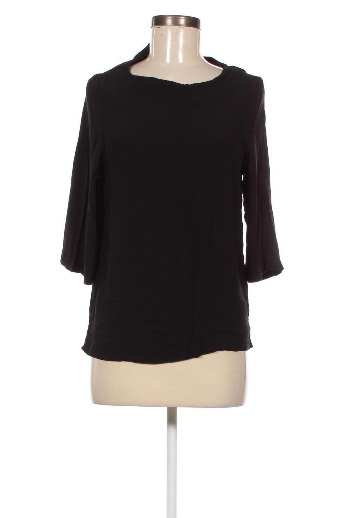 Дамска блуза H&M, Размер XS, Цвят Черен, Цена 18,82 лв.