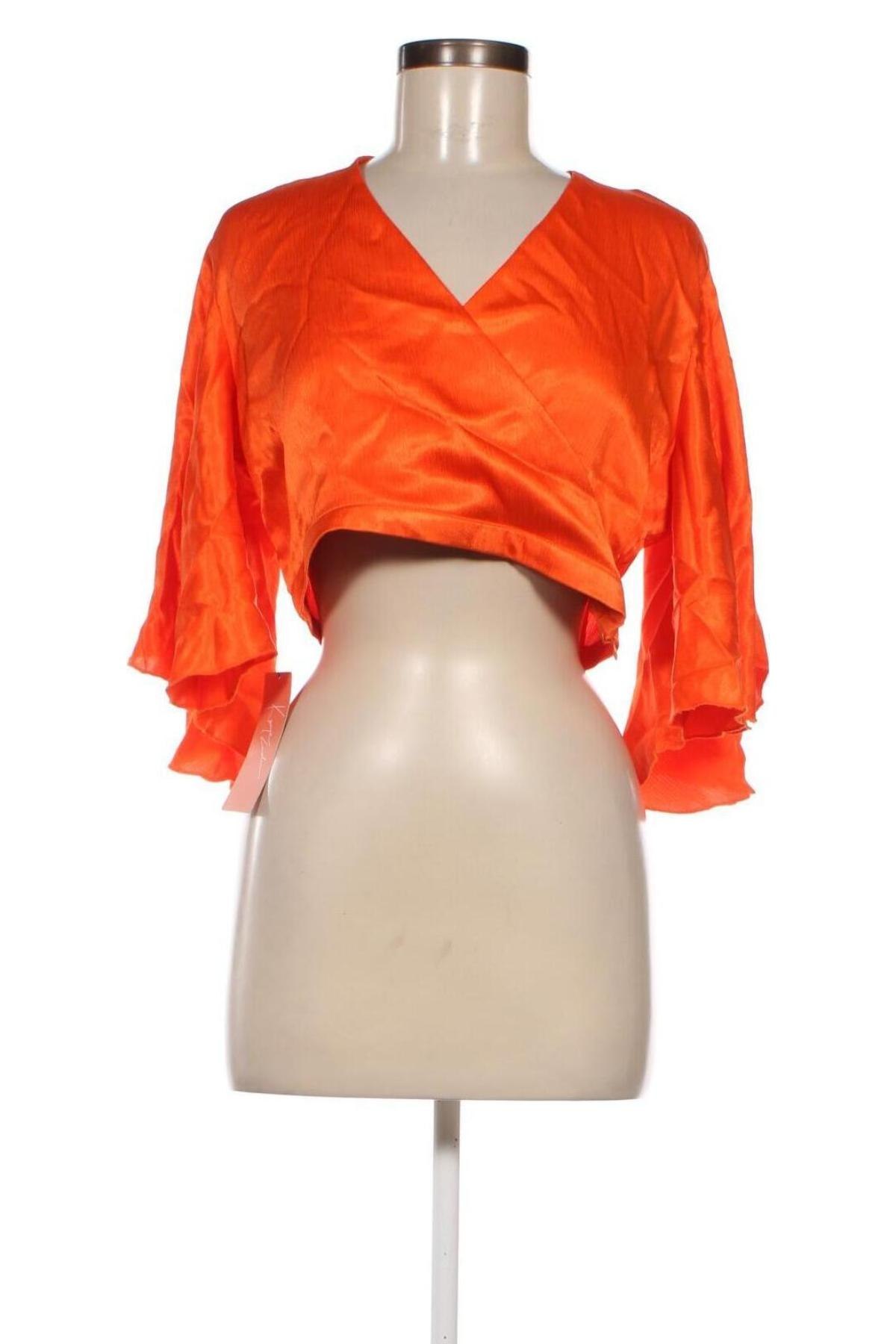 Γυναικεία μπλούζα Kanya London, Μέγεθος L, Χρώμα Πορτοκαλί, Τιμή 4,82 €