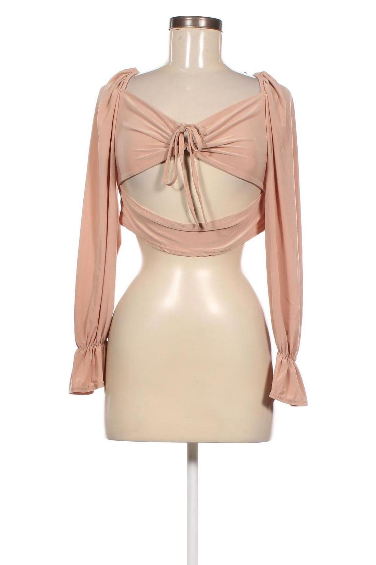 Damen Shirt Missguided, Größe L, Farbe Beige, Preis € 2,24