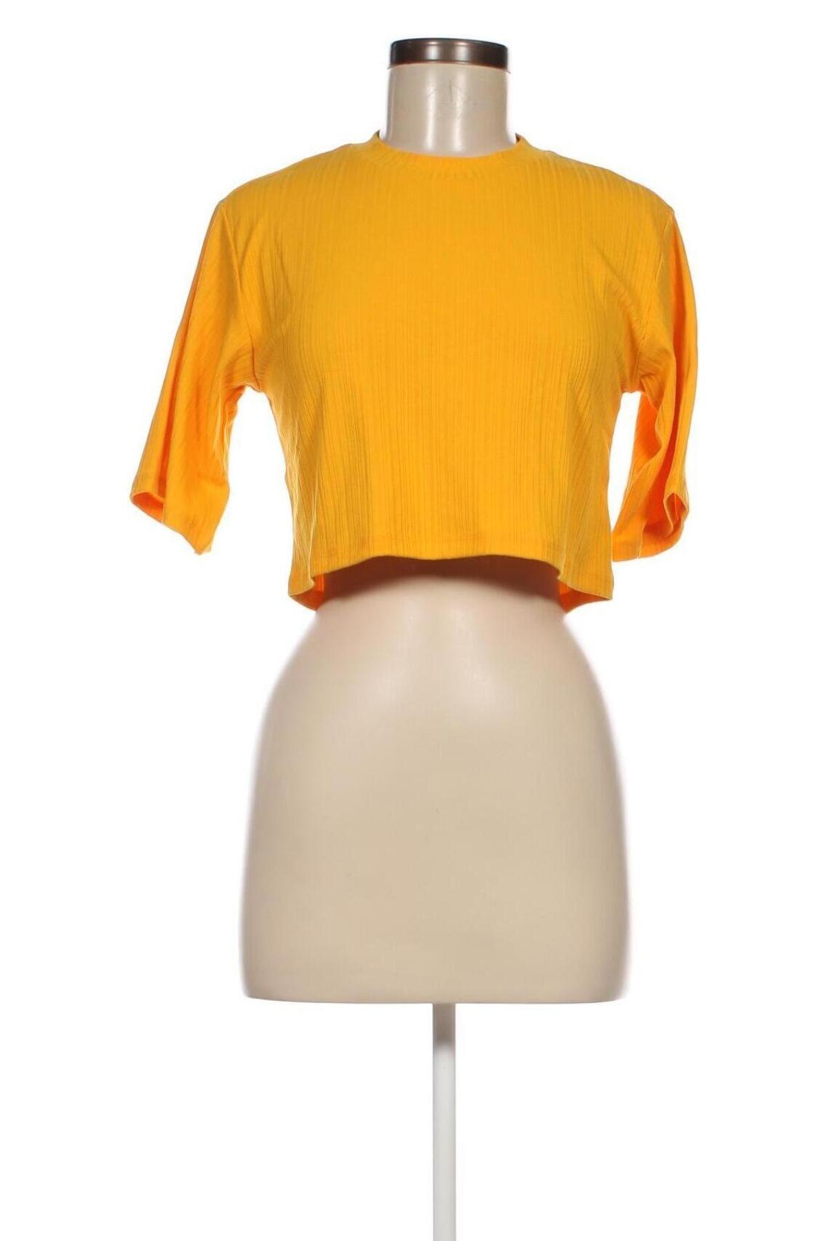 Γυναικεία μπλούζα Monki, Μέγεθος XS, Χρώμα Κίτρινο, Τιμή 6,28 €