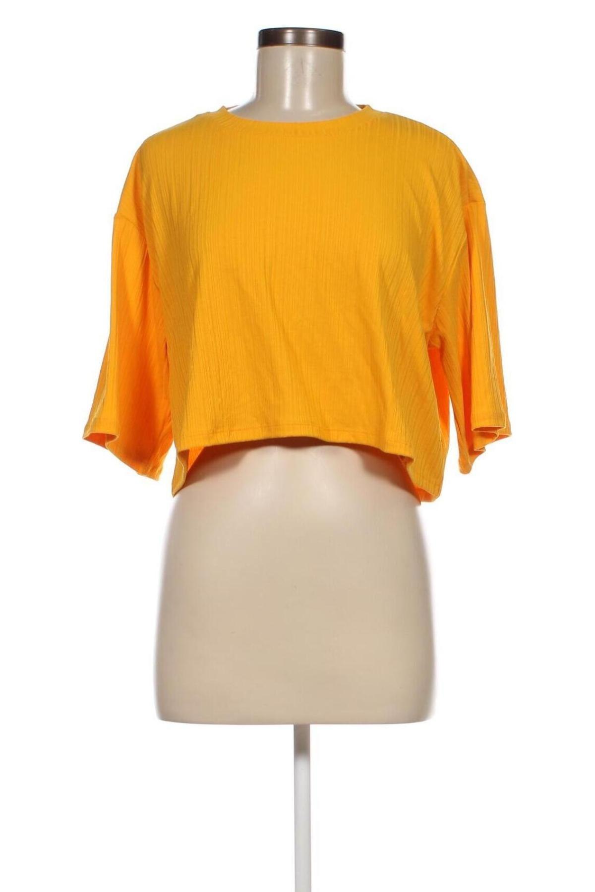 Damen Shirt Monki, Größe L, Farbe Gelb, Preis € 3,25