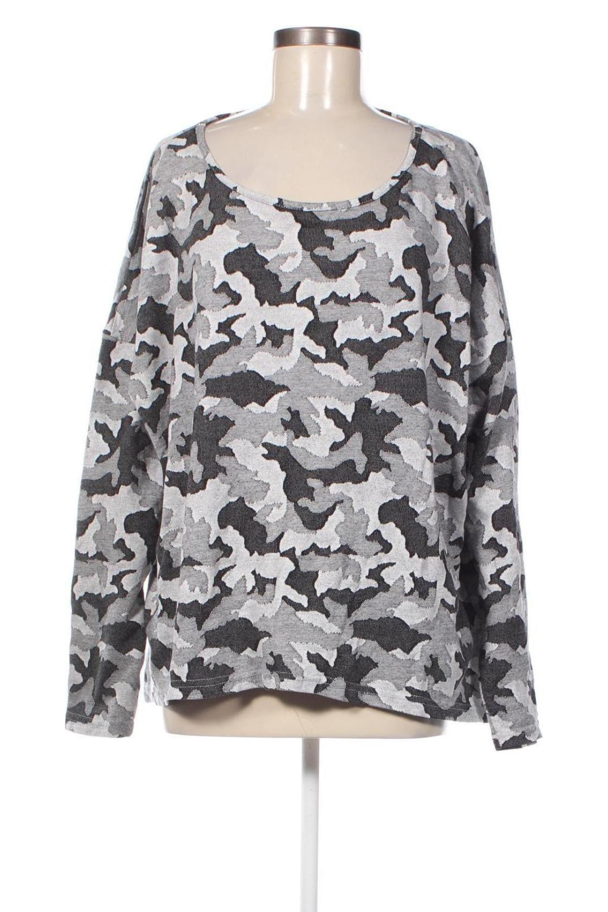 Γυναικεία μπλούζα Norah, Μέγεθος M, Χρώμα Γκρί, Τιμή 2,52 €