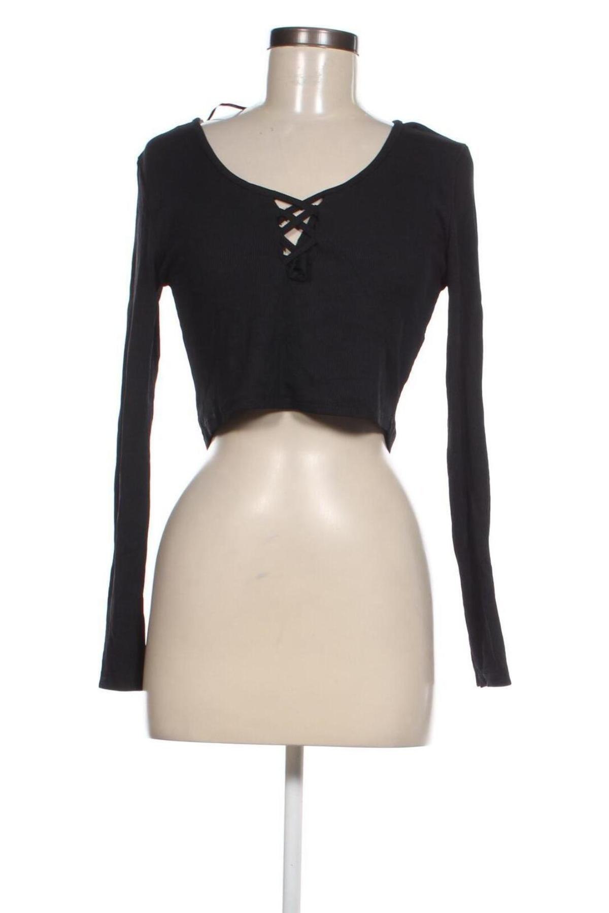 Дамска блуза Shana, Размер L, Цвят Черен, Цена 19,00 лв.