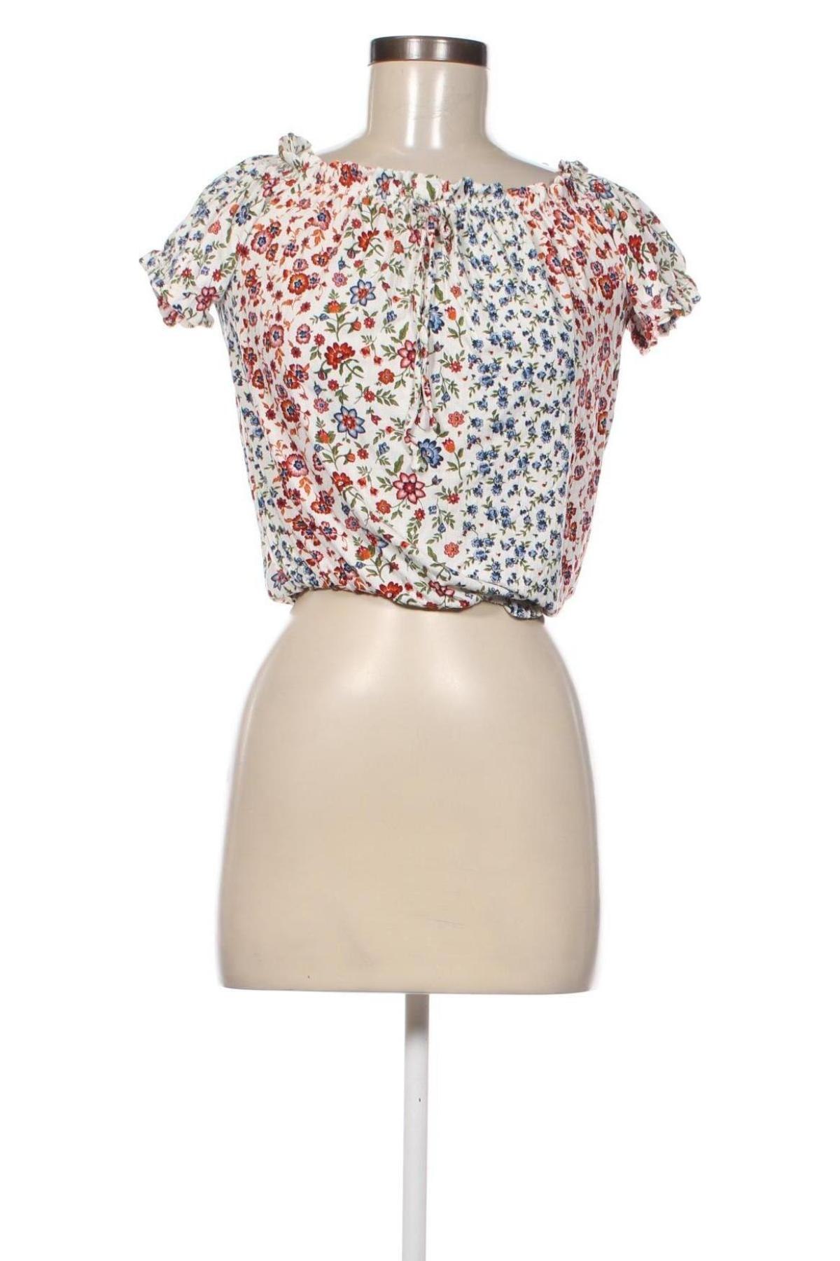 Γυναικεία μπλούζα Springfield, Μέγεθος XS, Χρώμα Πολύχρωμο, Τιμή 24,74 €