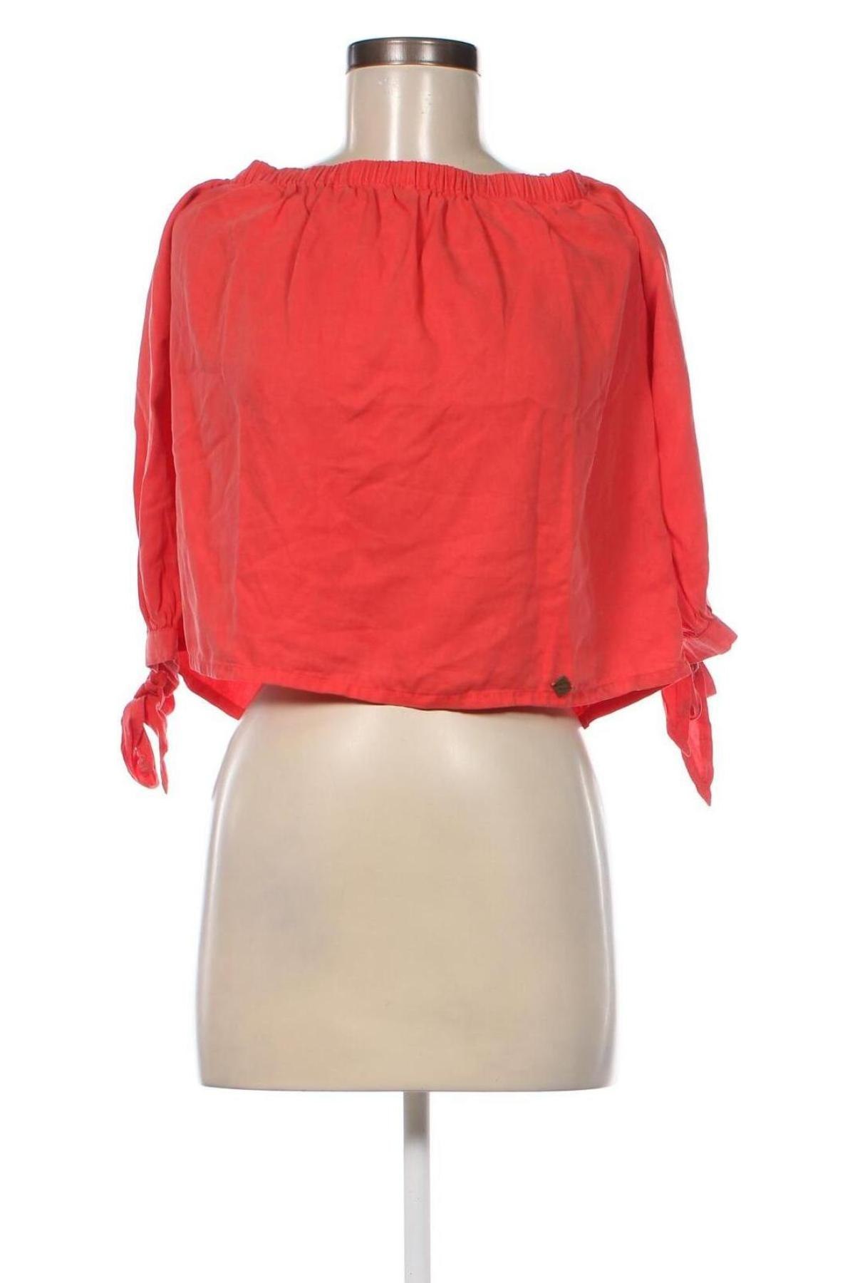 Дамска блуза Superdry, Размер S, Цвят Червен, Цена 17,08 лв.