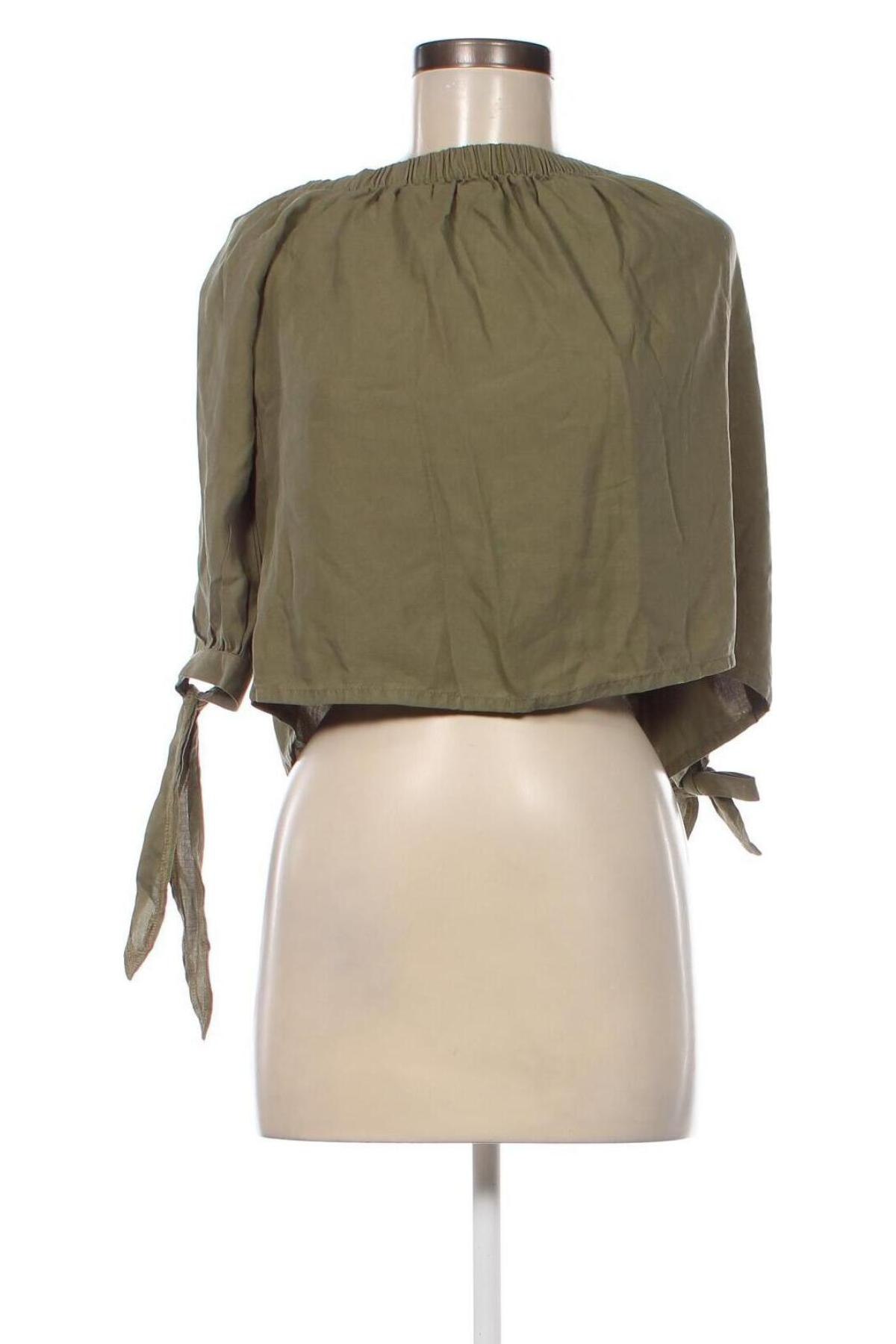 Дамска блуза Superdry, Размер M, Цвят Зелен, Цена 12,20 лв.