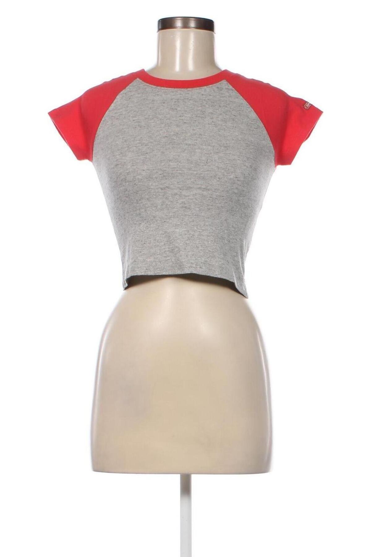 Дамска блуза Superdry, Размер S, Цвят Сив, Цена 14,03 лв.
