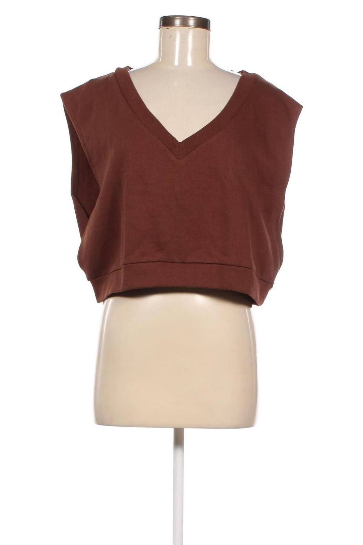Γυναικεία μπλούζα Undiz, Μέγεθος L, Χρώμα Καφέ, Τιμή 7,79 €
