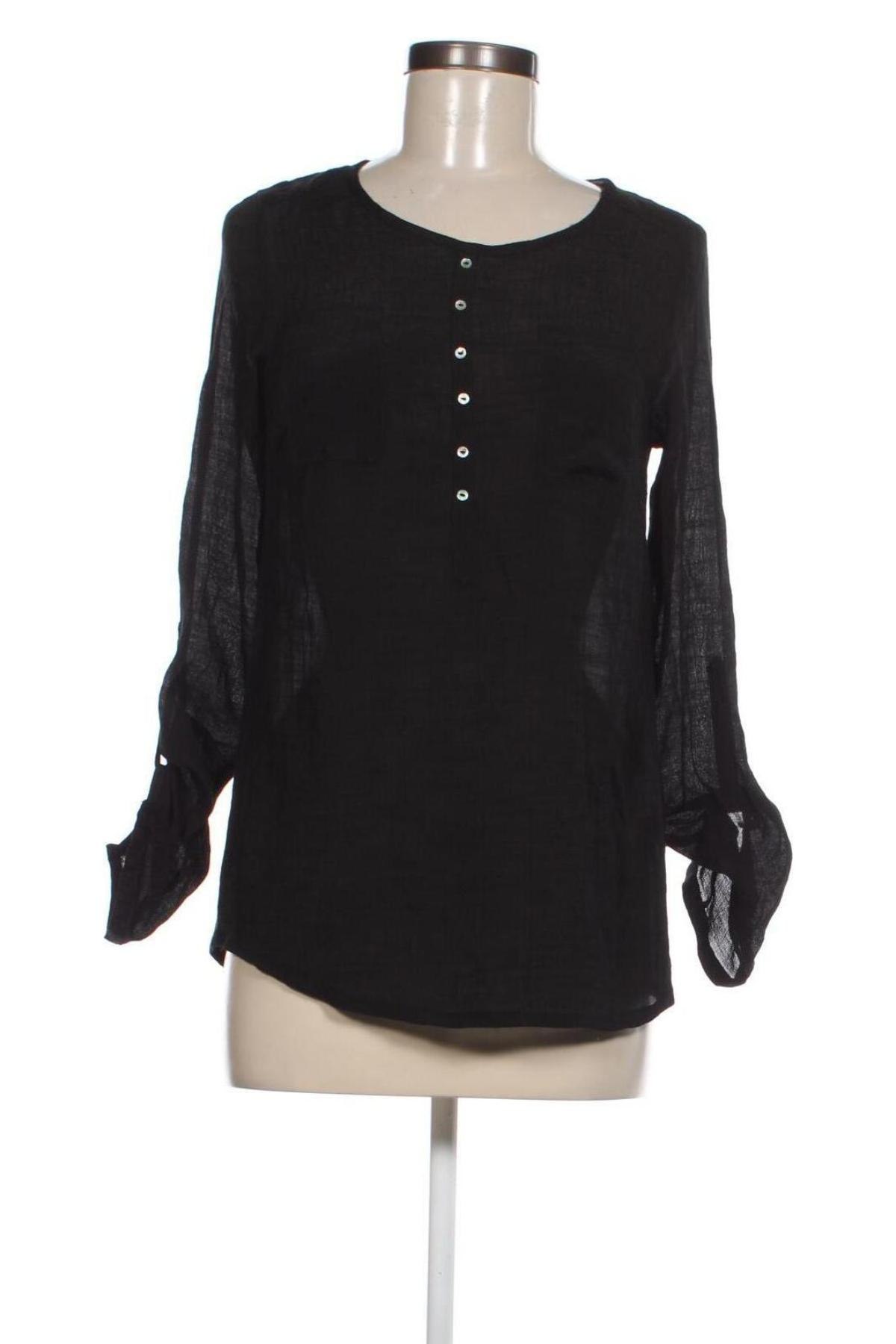 Дамска блуза VRS Woman, Размер S, Цвят Черен, Цена 3,61 лв.