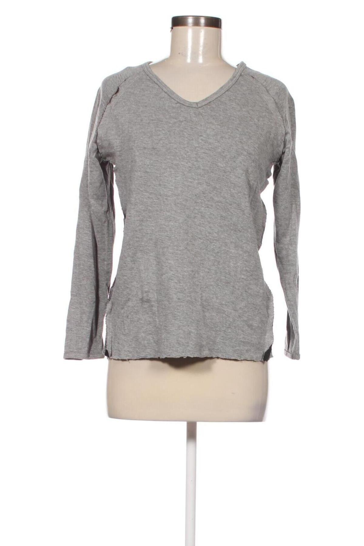 Дамска блуза Zara Trafaluc, Размер S, Цвят Сив, Цена 3,20 лв.