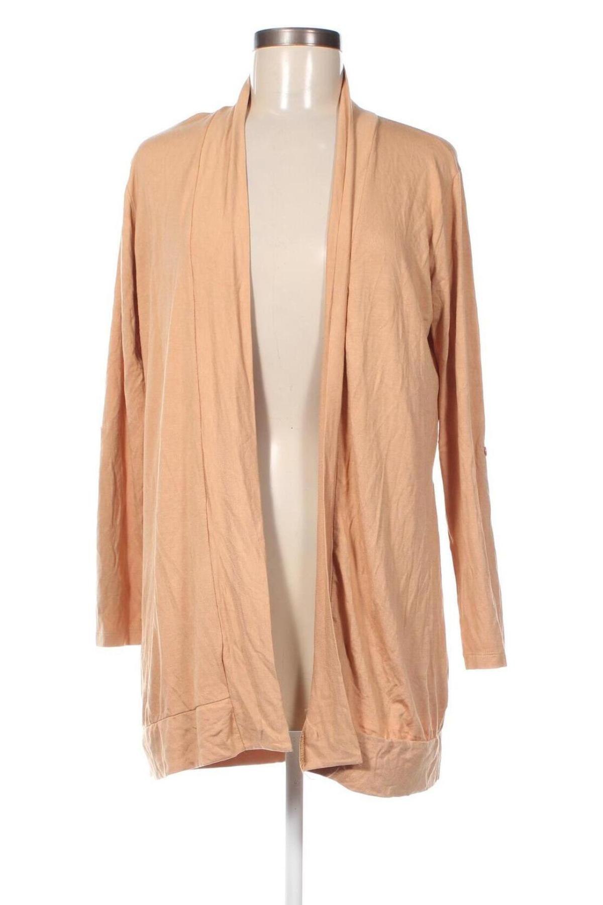 Damen Strickjacke, Größe L, Farbe Beige, Preis 1,99 €