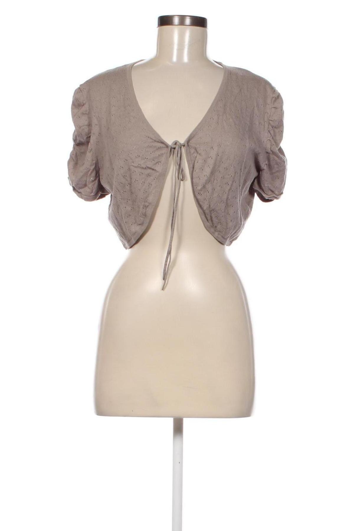 Damen Strickjacke Flash, Größe L, Farbe Grau, Preis 4,45 €