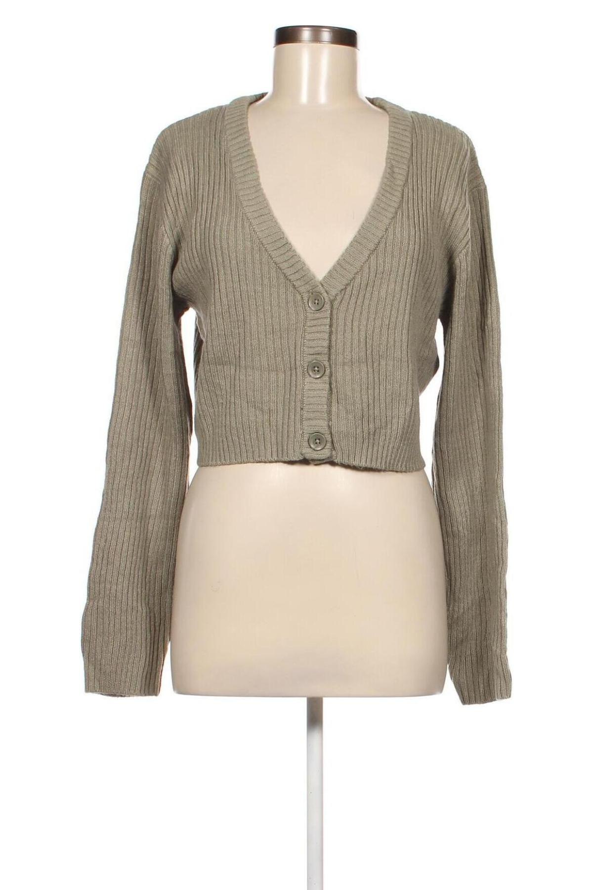 Cardigan de damă H&M Divided, Mărime M, Culoare Verde, Preț 15,26 Lei