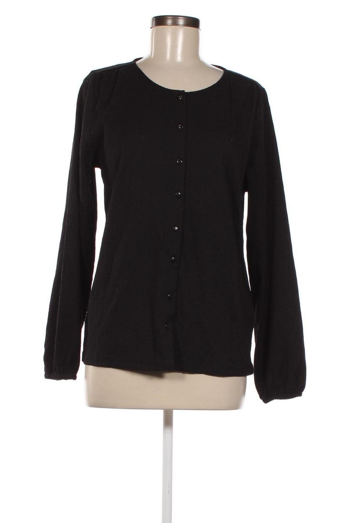 Γυναικείο πουκάμισο Happy Holly, Μέγεθος S, Χρώμα Μαύρο, Τιμή 15,46 €