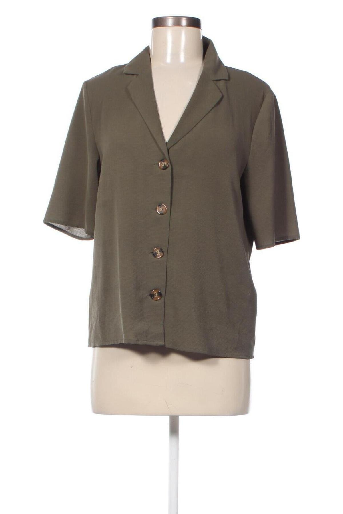 Γυναικείο πουκάμισο ONLY, Μέγεθος M, Χρώμα Πράσινο, Τιμή 9,28 €