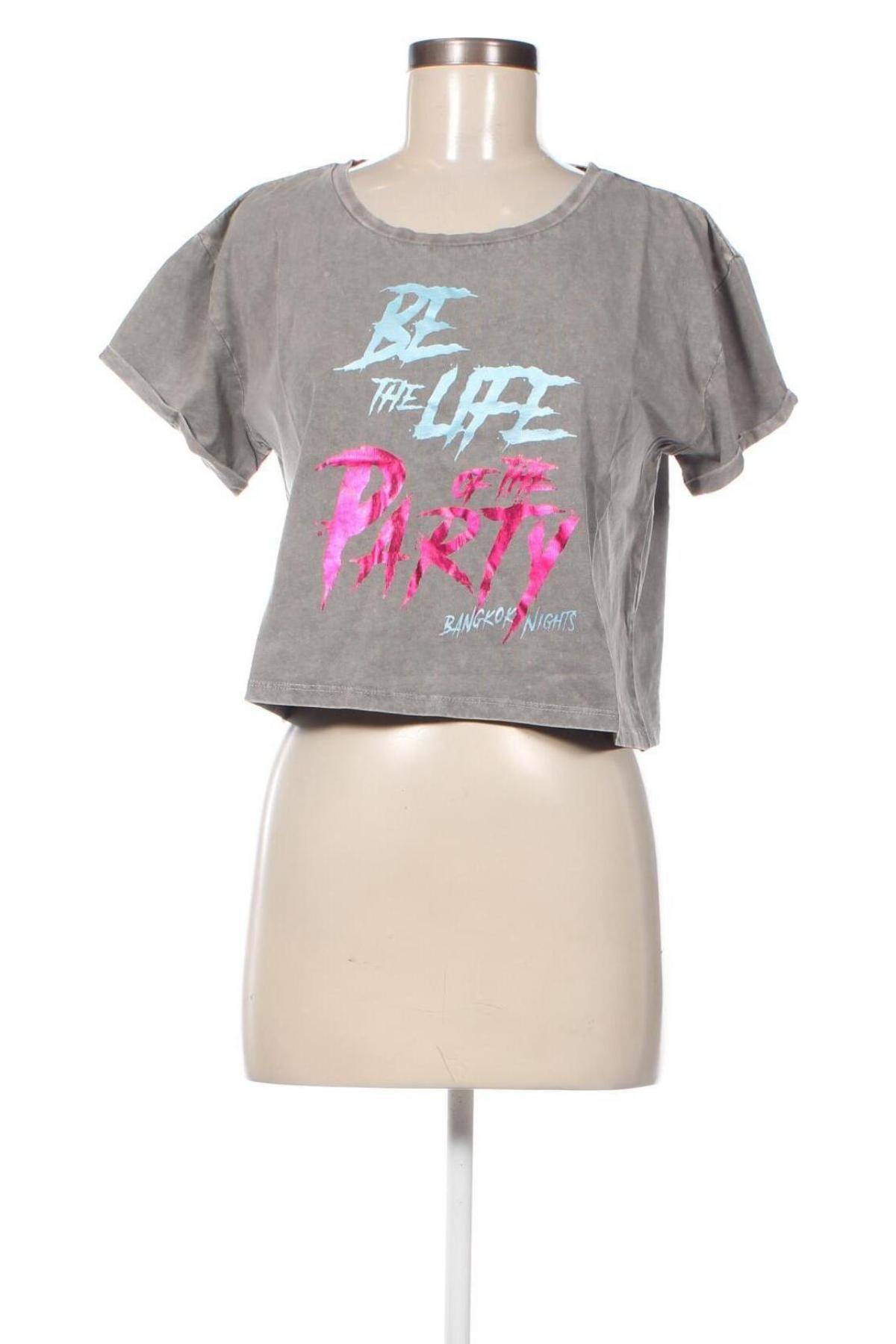 Γυναικείο t-shirt Trueprodigy, Μέγεθος XL, Χρώμα Γκρί, Τιμή 35,05 €