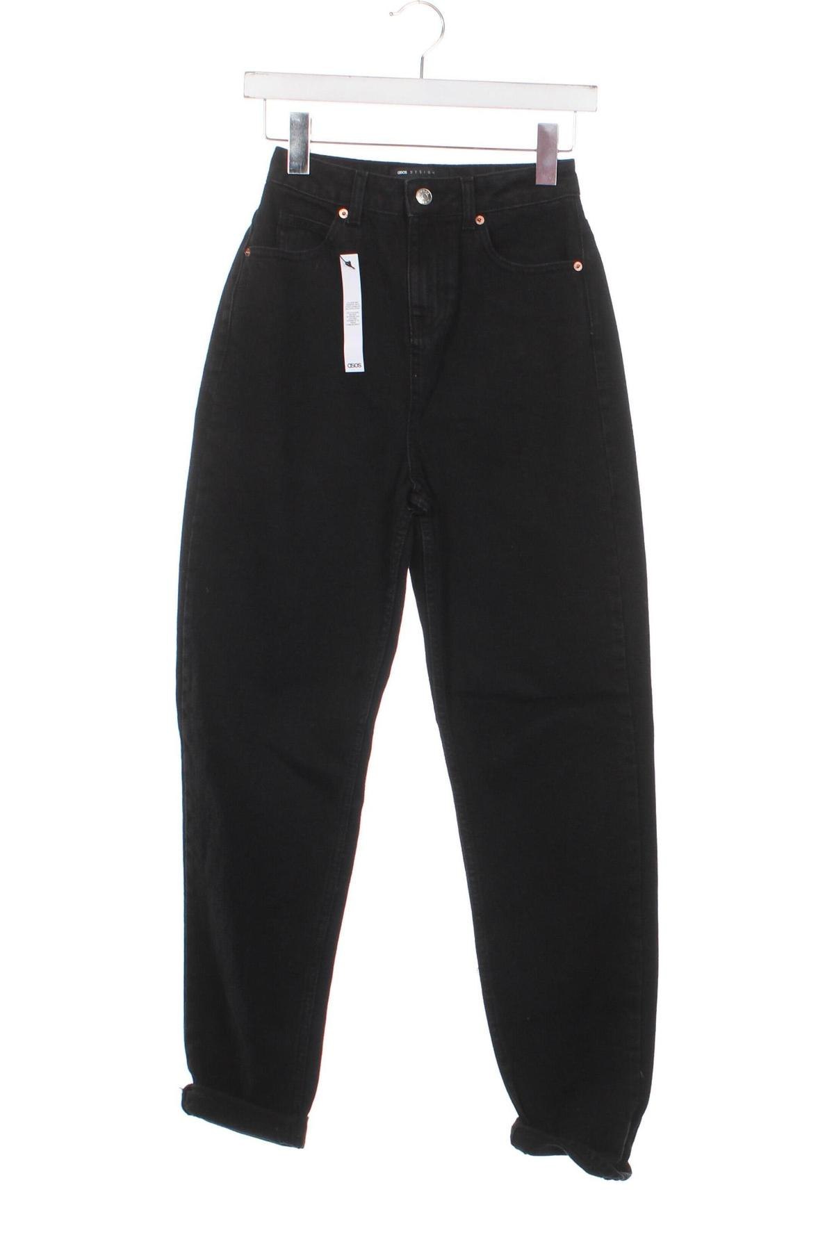 Damen Jeans ASOS, Größe XXS, Farbe Schwarz, Preis € 6,73