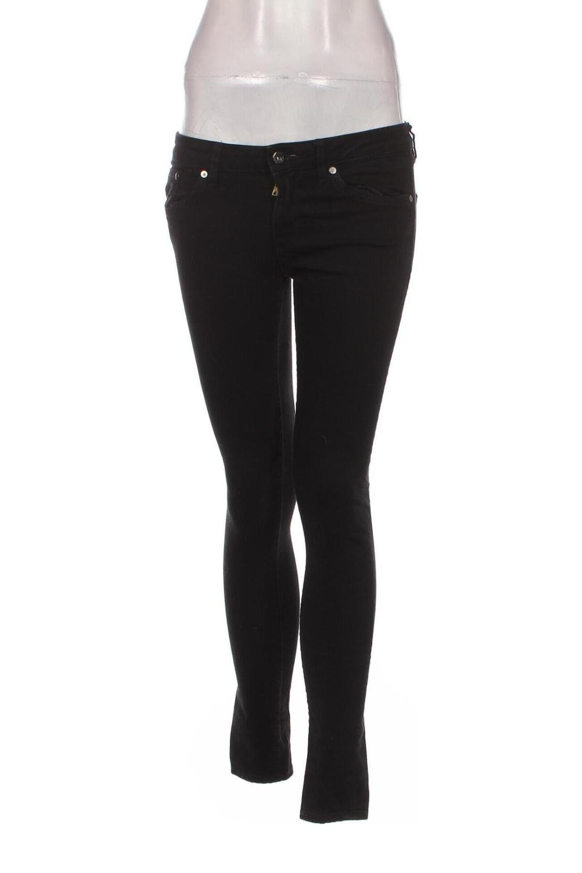 Γυναικείο Τζίν H&M, Μέγεθος XS, Χρώμα Μαύρο, Τιμή 3,23 €
