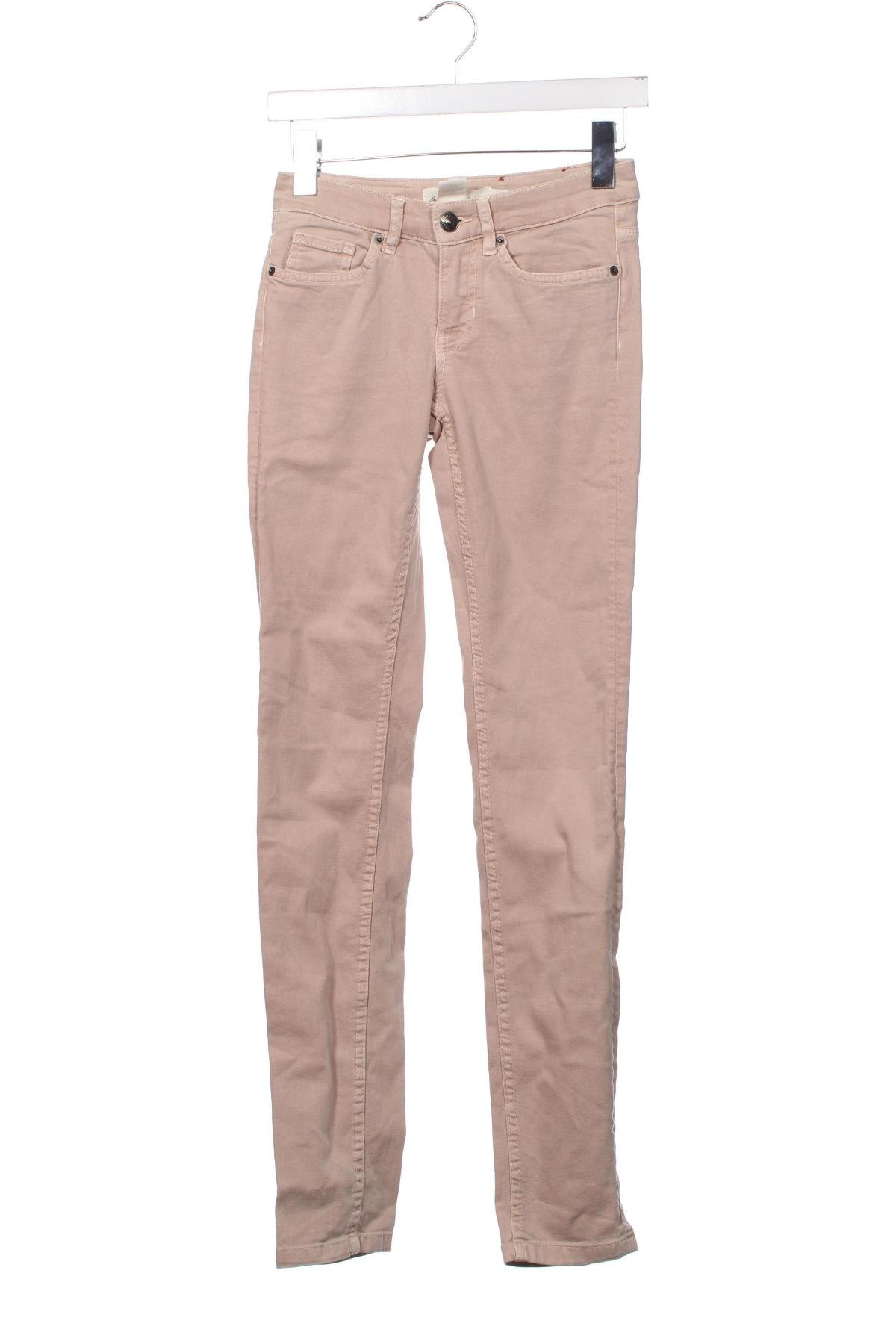 Damen Jeans H&M, Größe XS, Farbe Beige, Preis 3,03 €